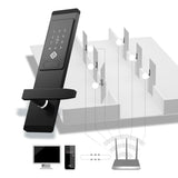 Serrure de porte intelligente à distance avec mot de passe