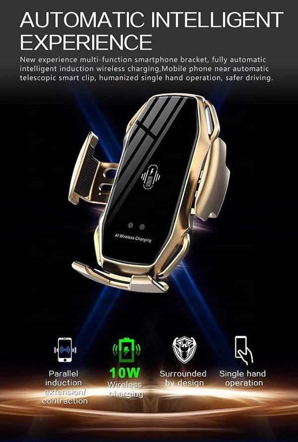 Chargeur de Voiture Sans Fil 10W - Solution de Recharge en Mouvement