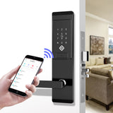 Serrure de porte intelligente à distance avec mot de passe