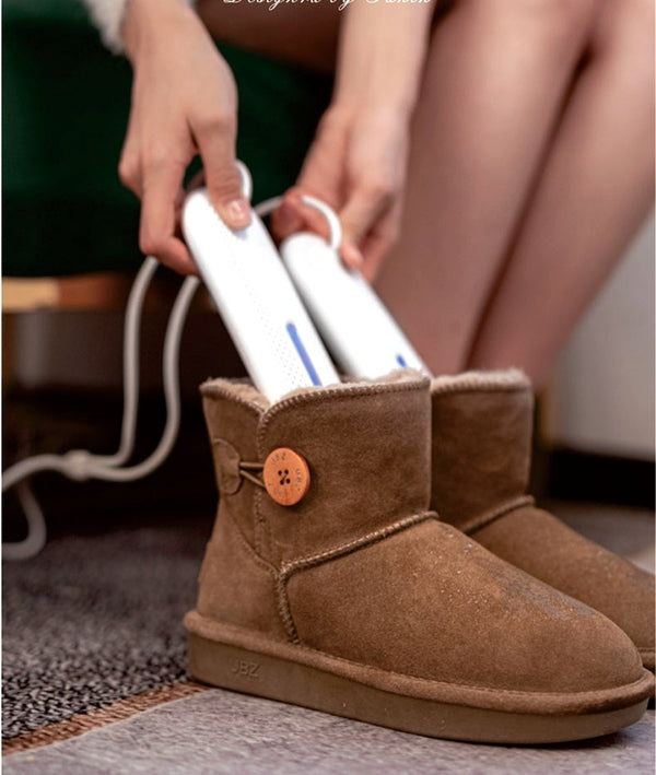 Dispositif de séchage des chaussures en hiver