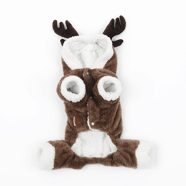Vêtements de Noël pour chiens Elk