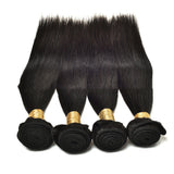 Extension de cheveux humains vrais droits