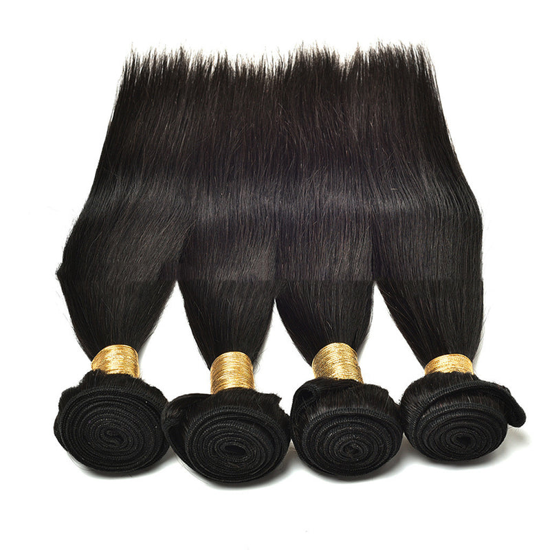 Extension de cheveux humains vrais droits