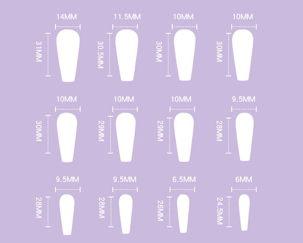 Porter des ongles Ongles doux finis Faux ongles