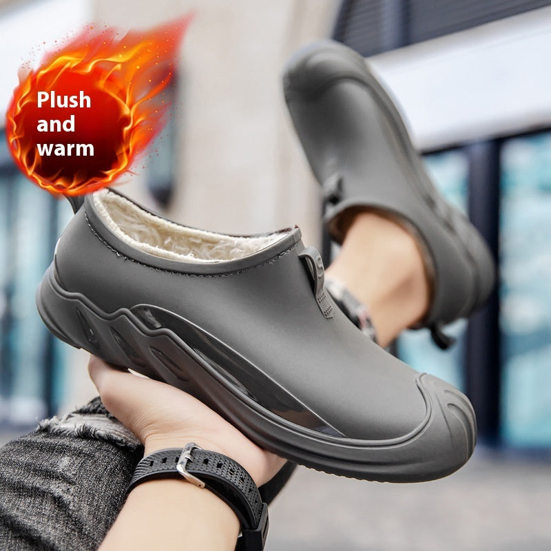 Personnalité de la mode Nouveau Bottes de pluie Short Hommes
