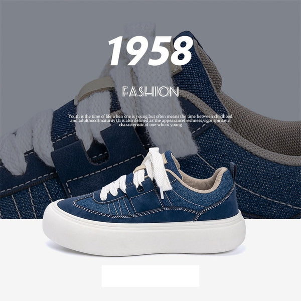 Chaussures en toile polyvalentes Raise The Bottom pour hommes