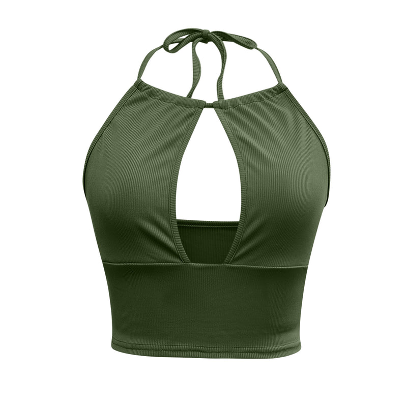 Camisole Halter Vest Femmes Été Sexy