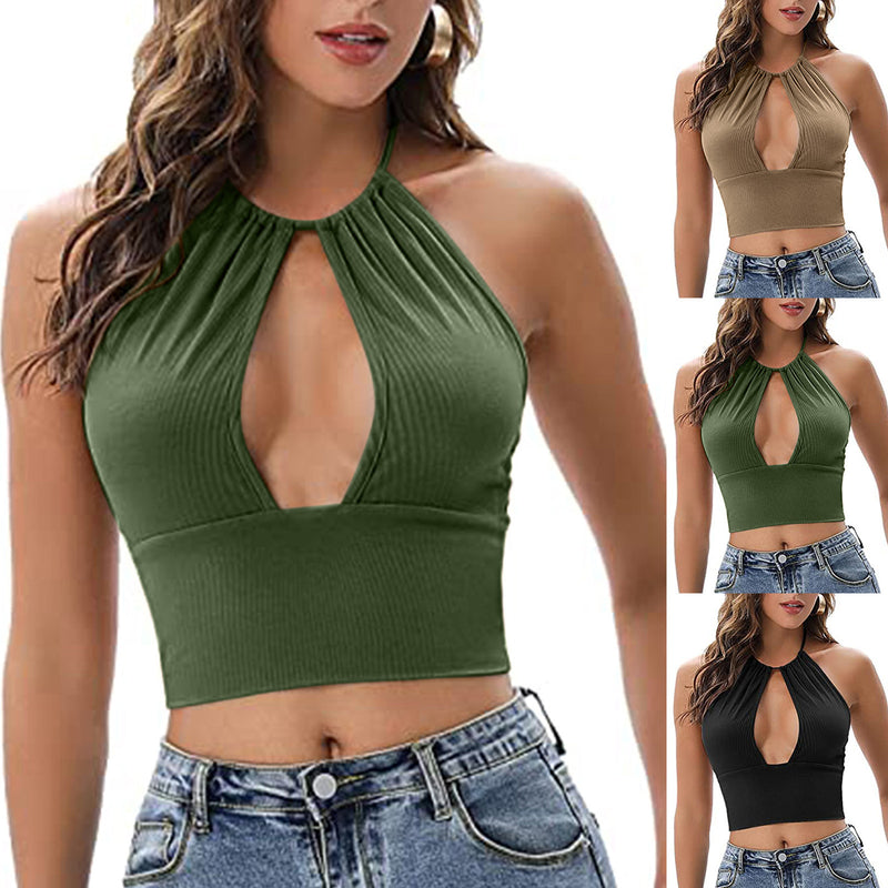 Camisole Halter Vest Femmes Été Sexy