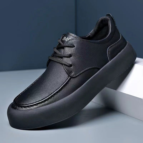 Chaussures décontractées Mode Chaussures à lacets Plateforme légère Cuir