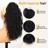 Perruque pour femmes bouclée ondulée extension de cheveux de