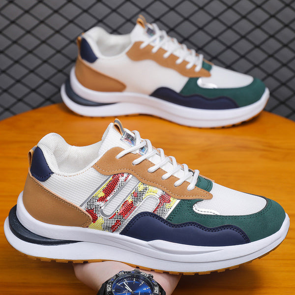 Chaussures décontractées de sport respirantes en maille pour hommes
