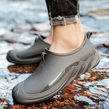 Personnalité de la mode Nouveau Bottes de pluie Short Hommes