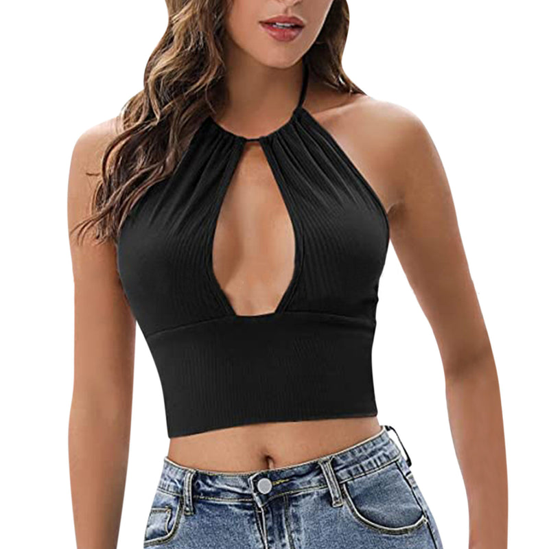 Camisole Halter Vest Femmes Été Sexy