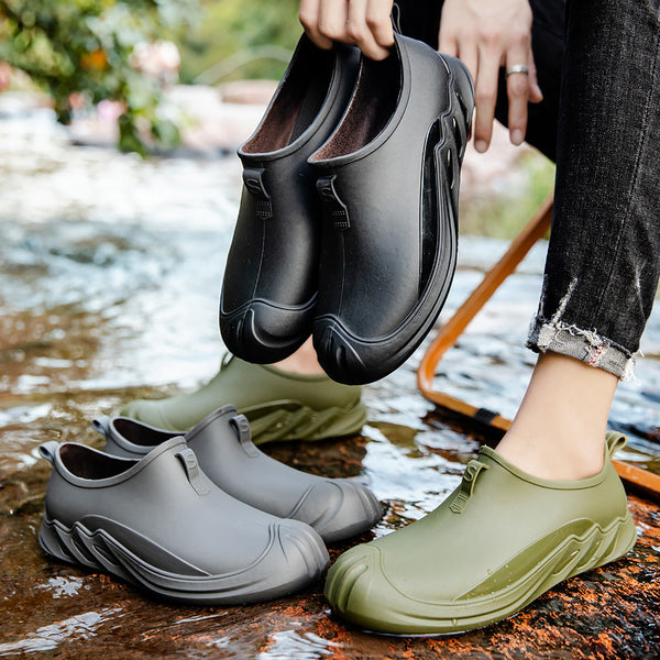 Personnalité de la mode Nouveau Bottes de pluie Short Hommes
