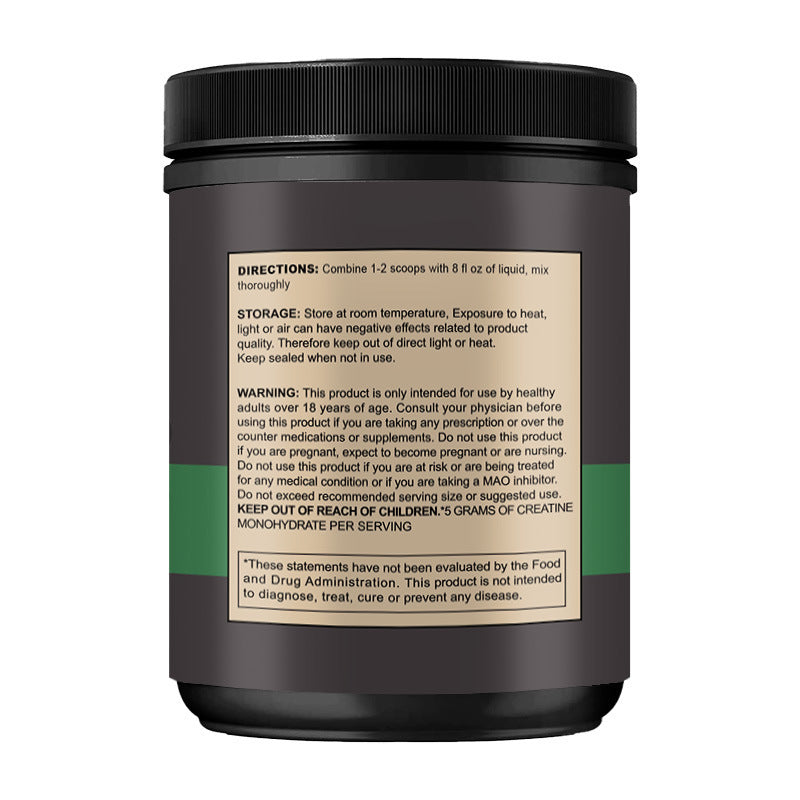 Supplément de créatine en poudre
